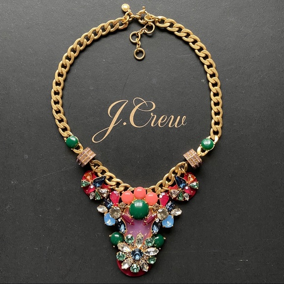 J. Crew Jewelry - J. Crew Butterfly statement Necklace